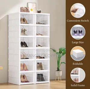 Foldable Free Standing Shoe Racks
