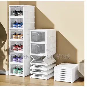 Foldable Free Standing Shoe Racks