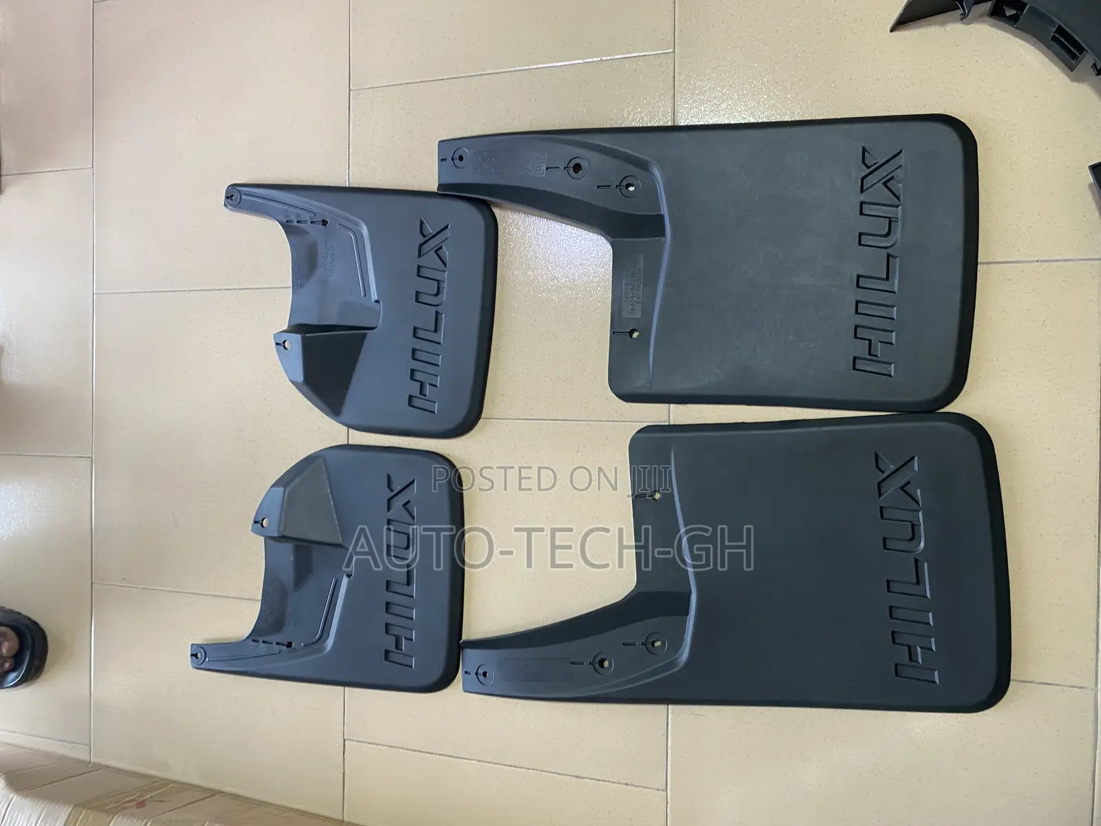 Toyota Hilux Revo 2016 To 2018  Mud Flap Or Mud Guard Set