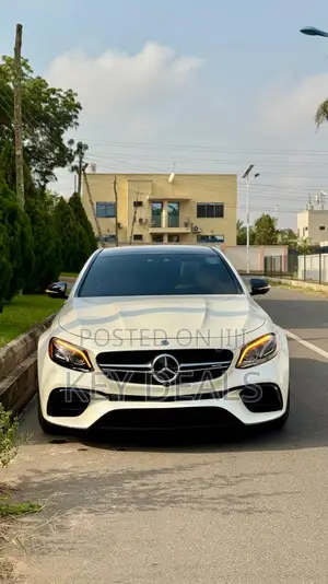 Mercedes-Benz E63 2019 White