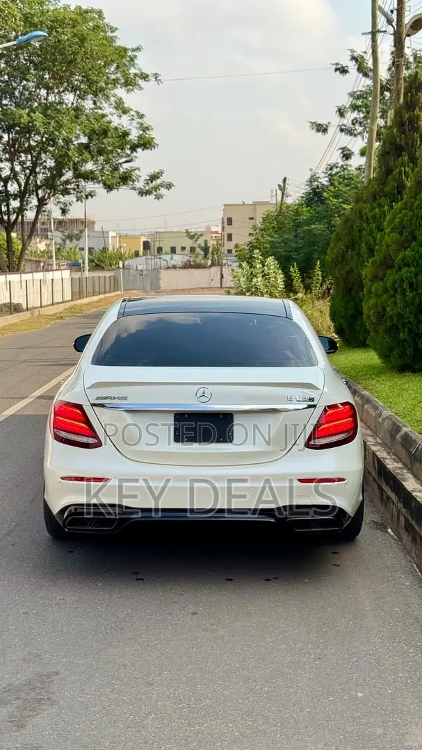 Mercedes-Benz E63 2019 White