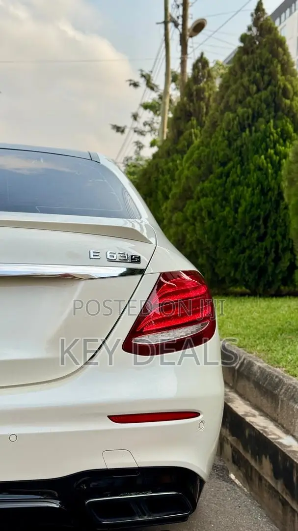 Mercedes-Benz E63 2019 White