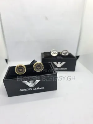 Giorgio Armani Cufflinks (Slide for Different Designs)