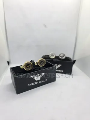 Giorgio Armani Cufflinks (Slide for Different Designs)