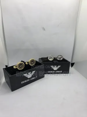 Giorgio Armani Cufflinks (Slide for Different Designs)