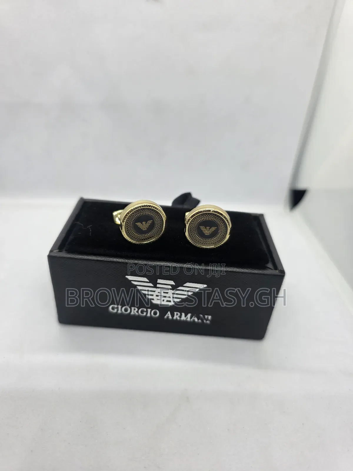 Giorgio Armani Cufflinks (Slide for Different Designs)