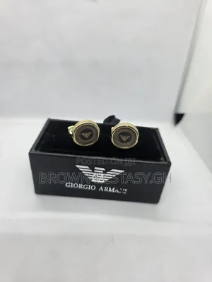 Giorgio Armani Cufflinks (Slide for Different Designs)