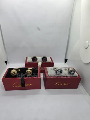 Cartier Cufflinks, Various Designs