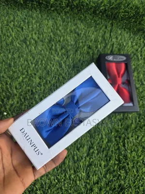 Bow Tie and Cufflinks Combo