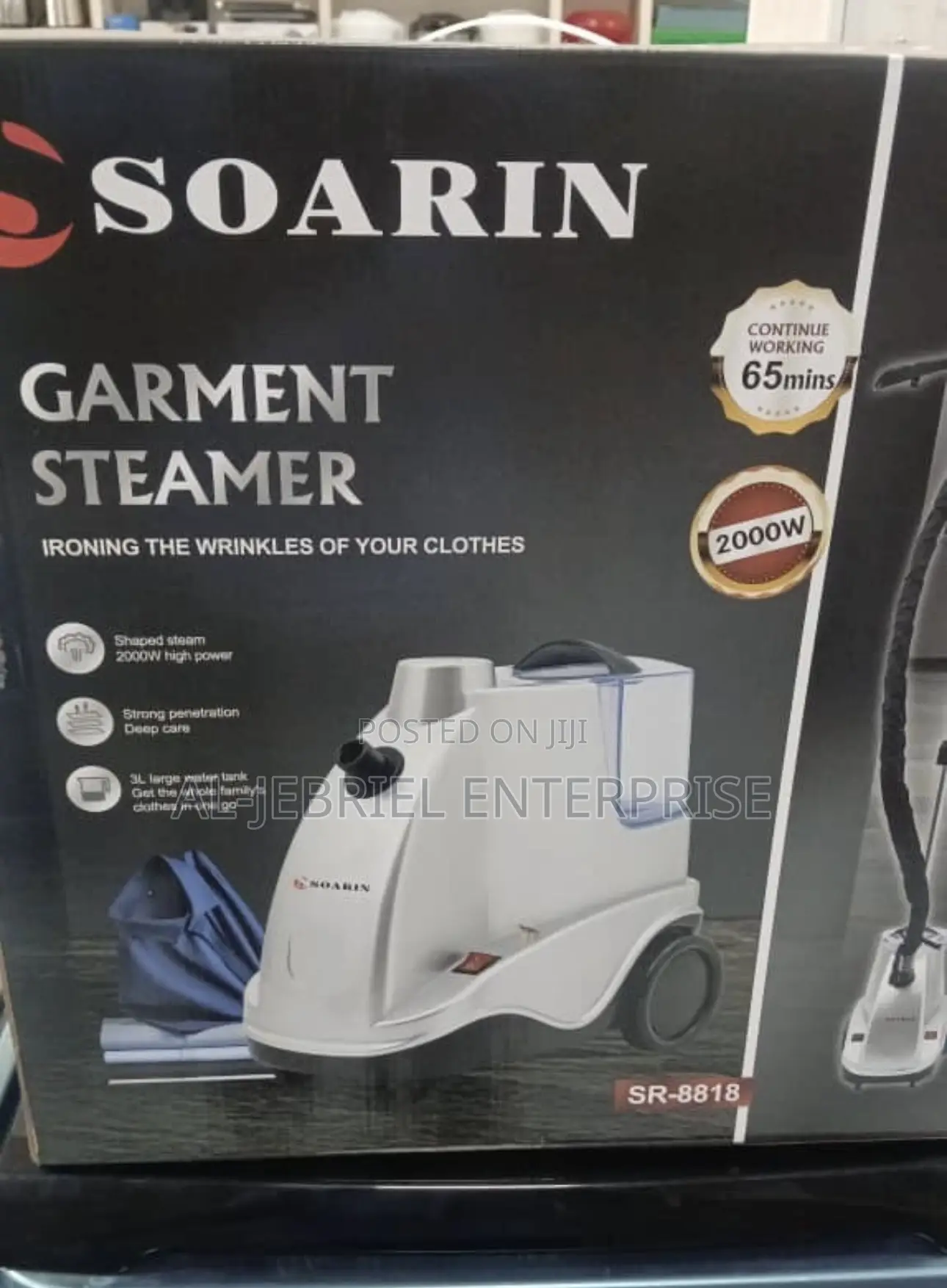 Garment Steamer 3 Liters