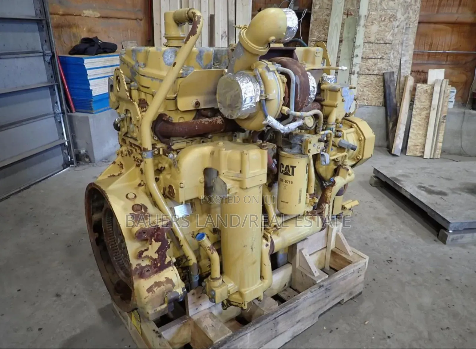 Caterpillar C15 Engine- Starter and Runner