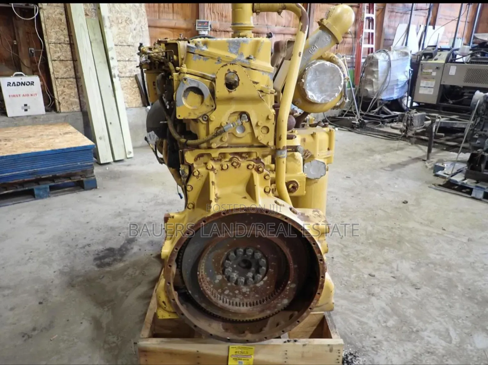 Caterpillar C15 Engine- Starter and Runner