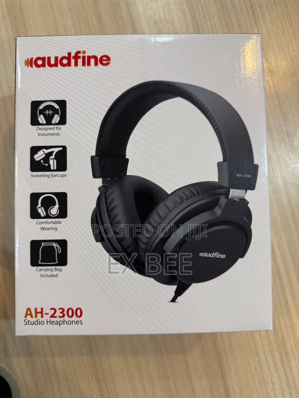 Studio Headphone Audfine Professional Ah2300
