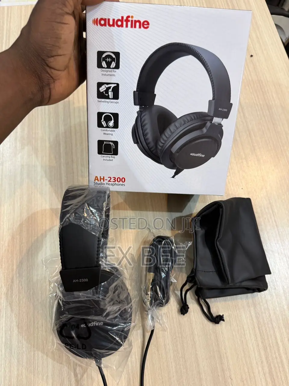 Studio Headphone Audfine Professional Ah2300