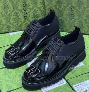High Quality Gucci Leather (Mirror) Shoes