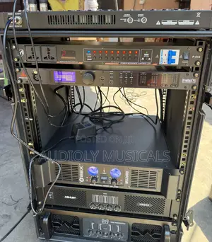 Amplifier Set With Extra Tweeter Amplifier