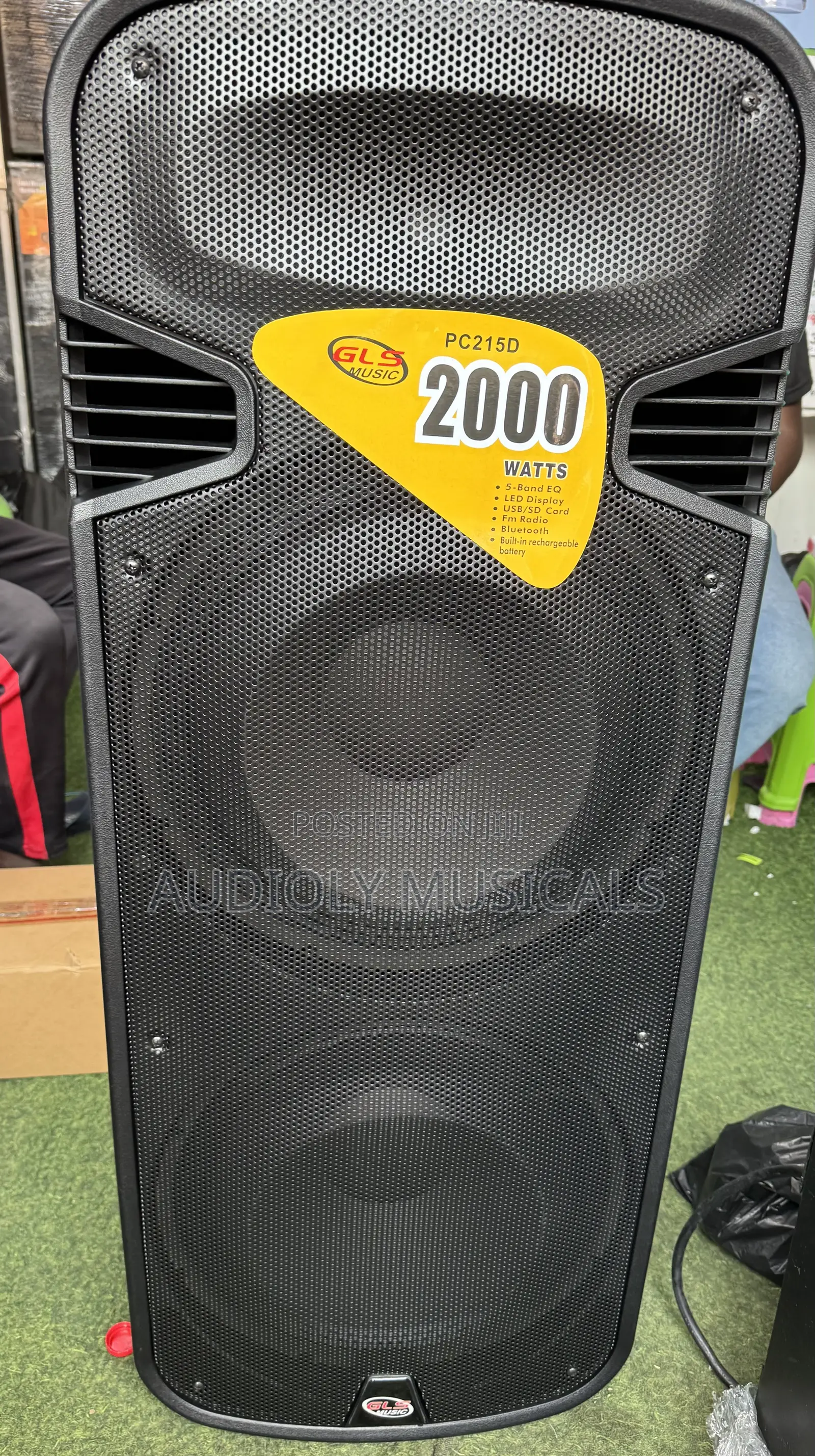 GLS Double Rechargeable Speaker With Two Microphones