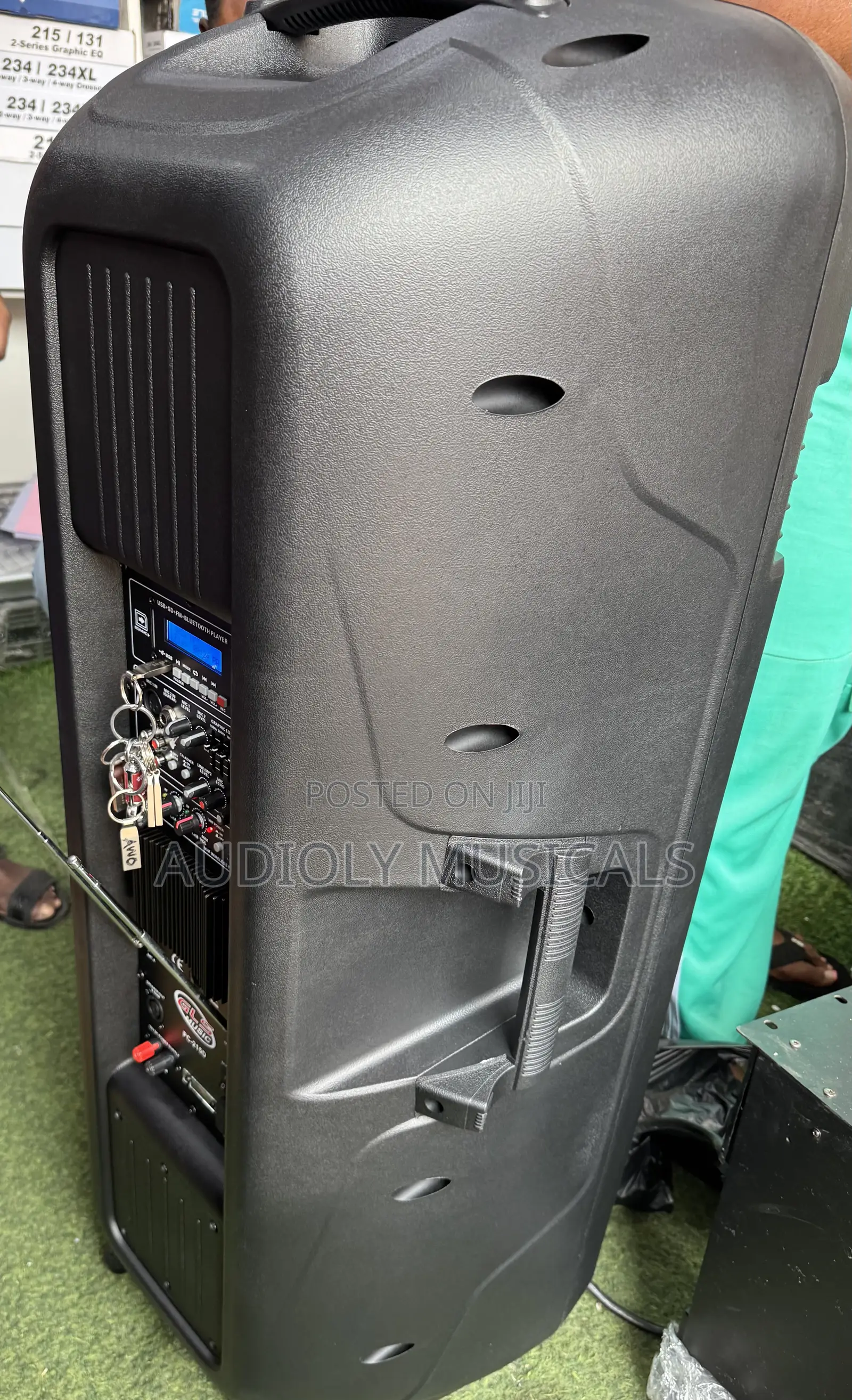 GLS Double Rechargeable Speaker With Two Microphones