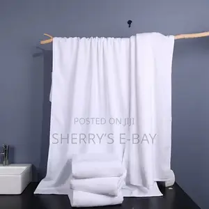 White Bath Towels