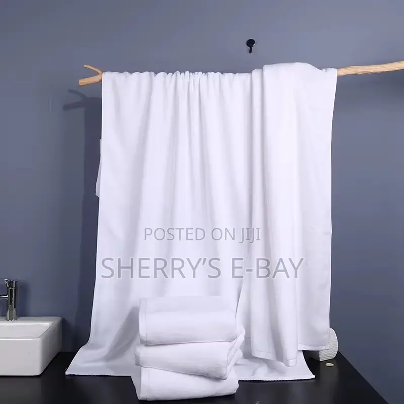 White Bath Towels