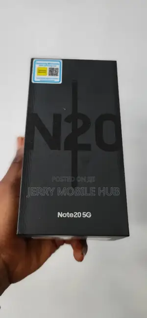 New Samsung Galaxy Note 20 5G 128 GB Black