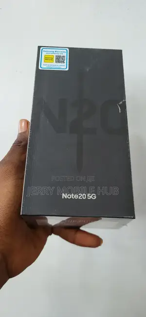 New Samsung Galaxy Note 20 5G 128 GB Black