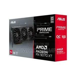 ASUS Prime AMD RX 9070 XT 16GB OC Edition Graphics Card With Dual BIOS