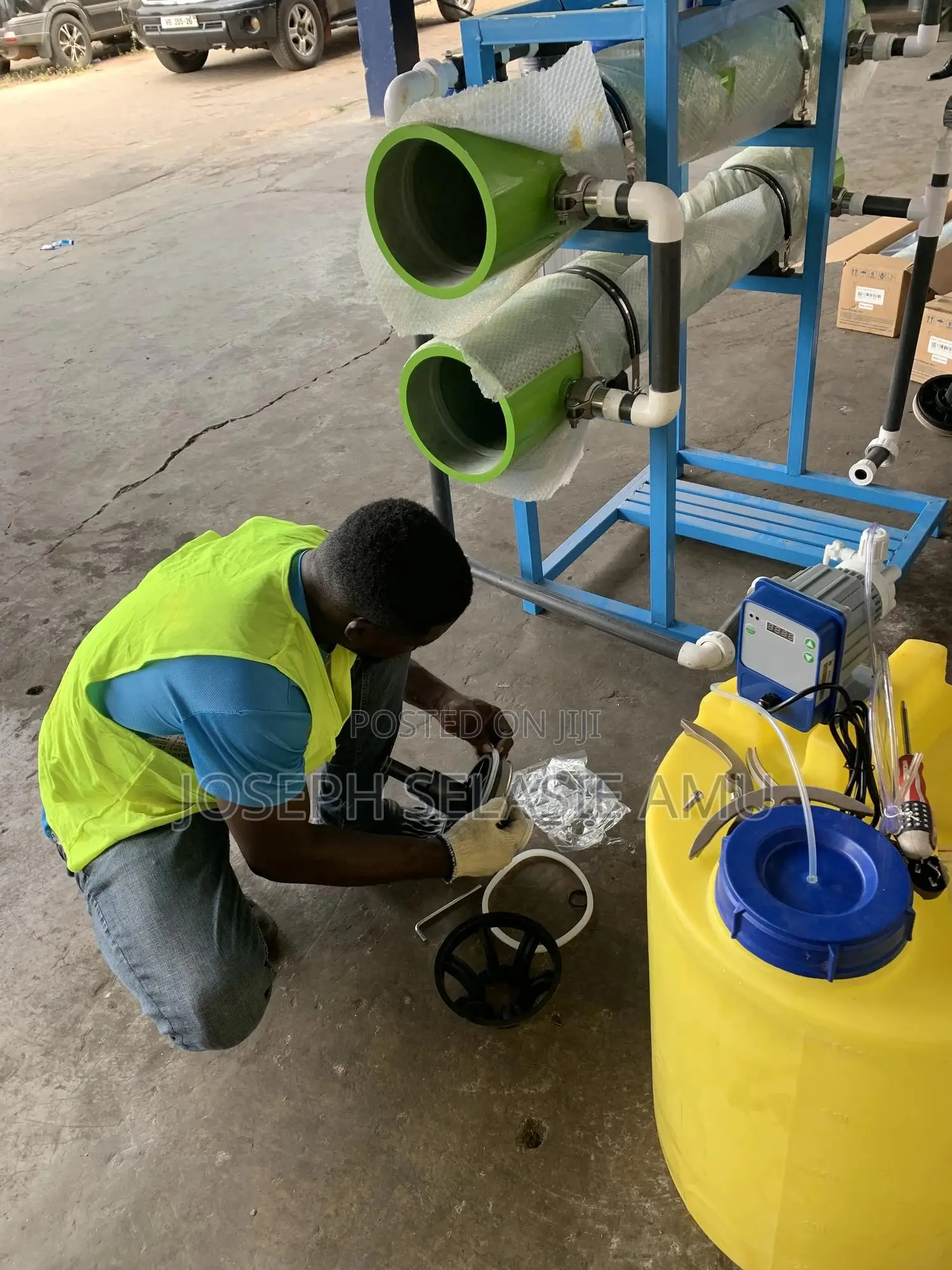Salt Water 2 Ton R.O Machine