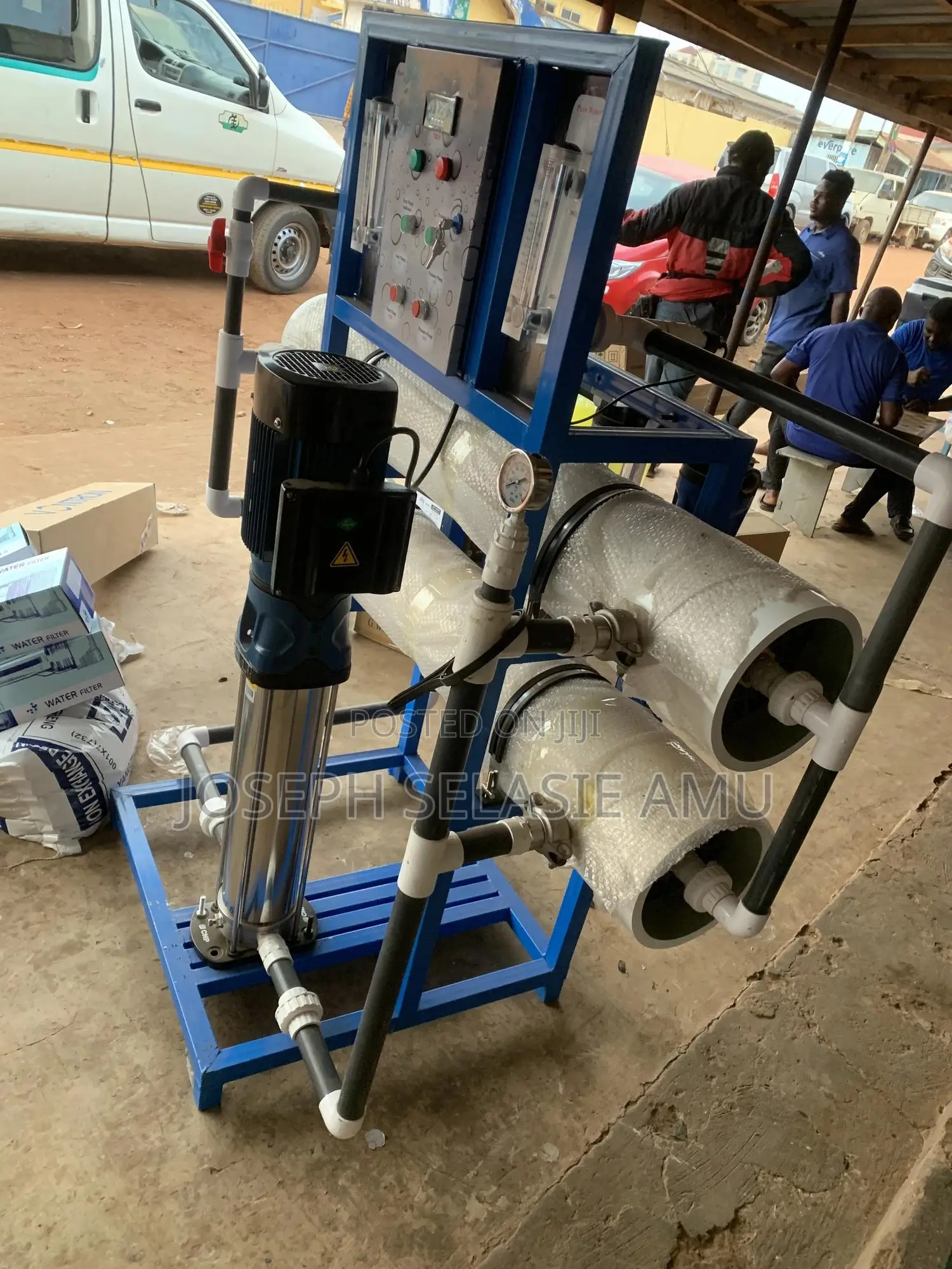 Salt Water 2 Ton R.O Machine