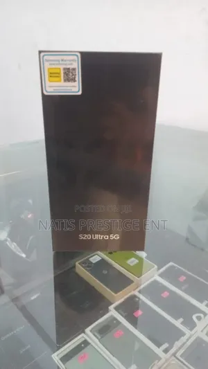 New Samsung Galaxy S20 Ultra 5G 256 GB Black