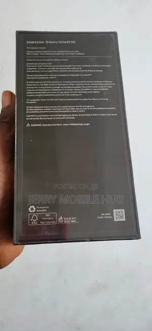 New Samsung Galaxy Note 20 5G 256 GB Black