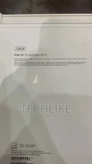 New Apple iPad Air 128 GB Black