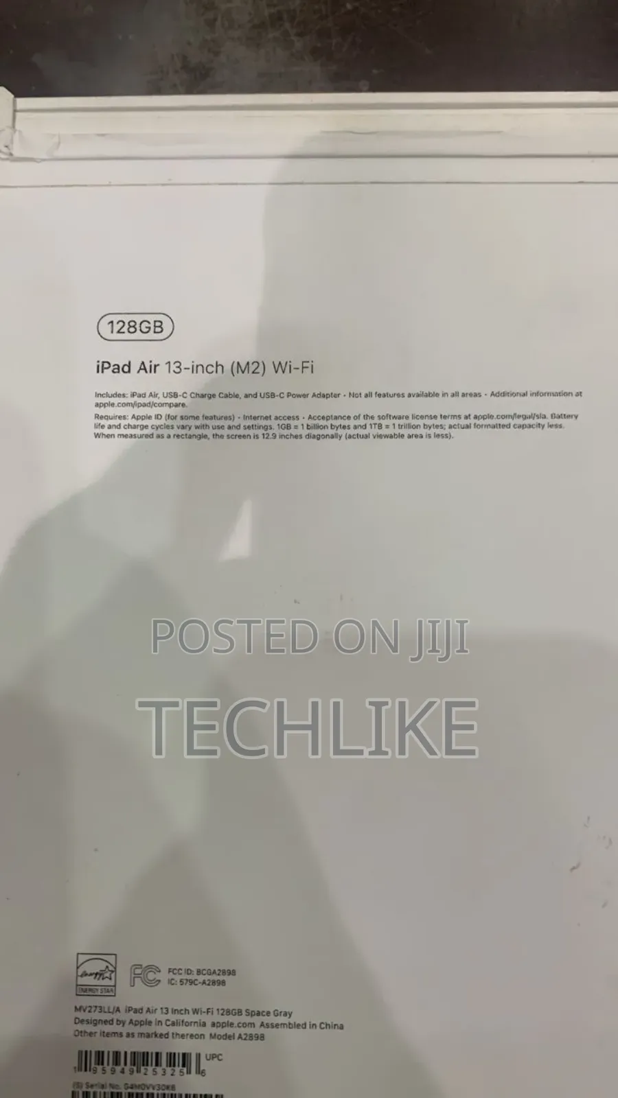 New Apple iPad Air 128 GB Black