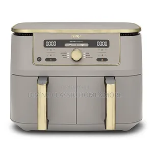 Ninja Max Dual Zone Digital Air Fryer, 2 Drawers, 9.5l, 6-in-1