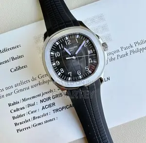 Patek Philippe Aquanaut Black Rubber Strap – Sleek Swiss Luxury