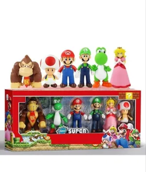 Super Mario Cartoon Action Figure for Kids