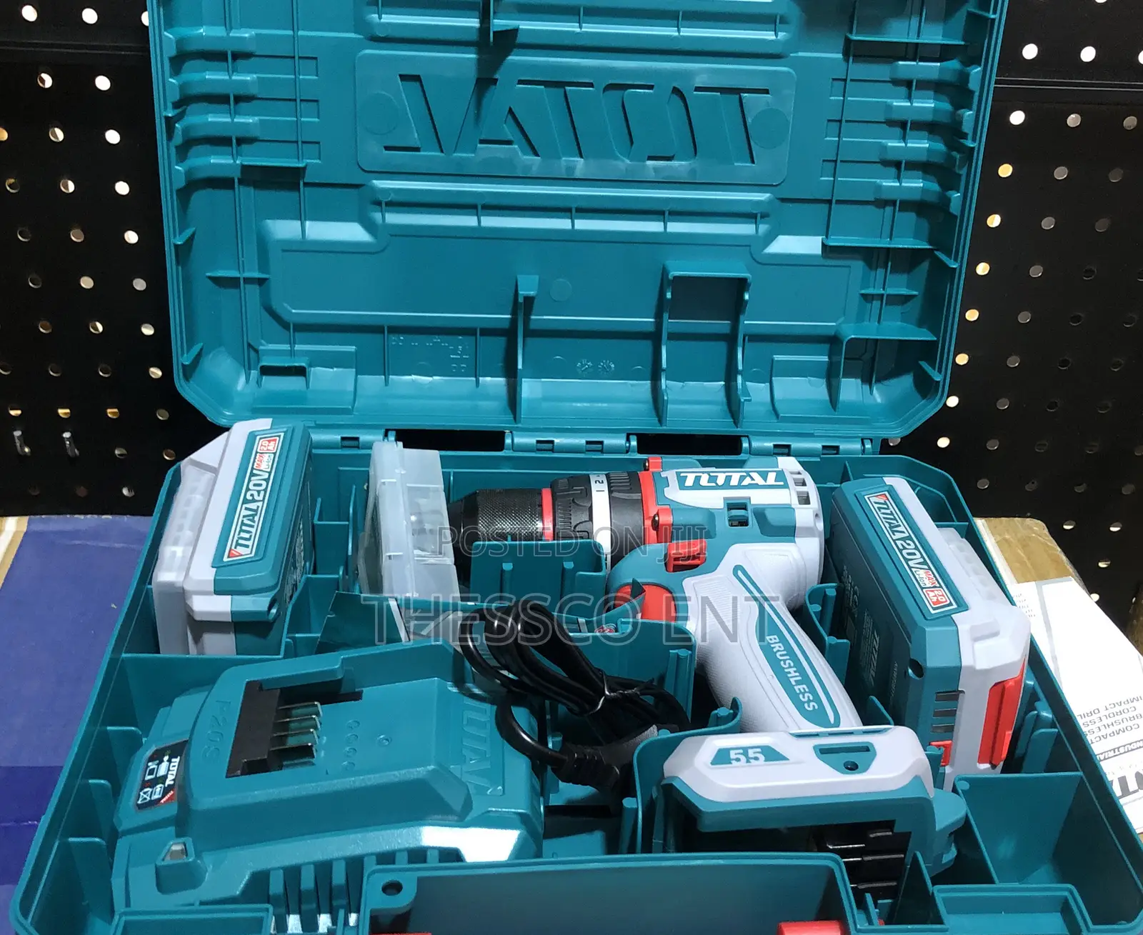 Compact Brushless Cordless Impact Drill