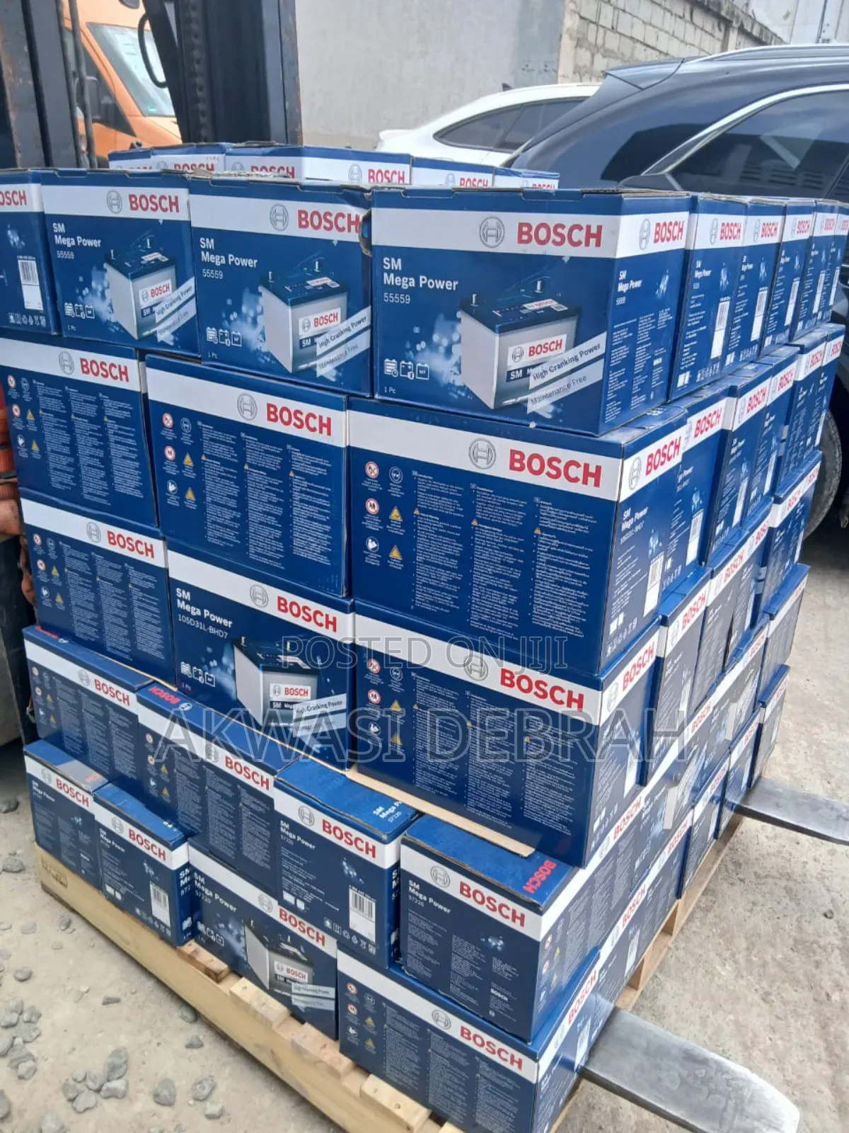 Original Bosch Batteries for Cars 17,15 13 Plate All Available