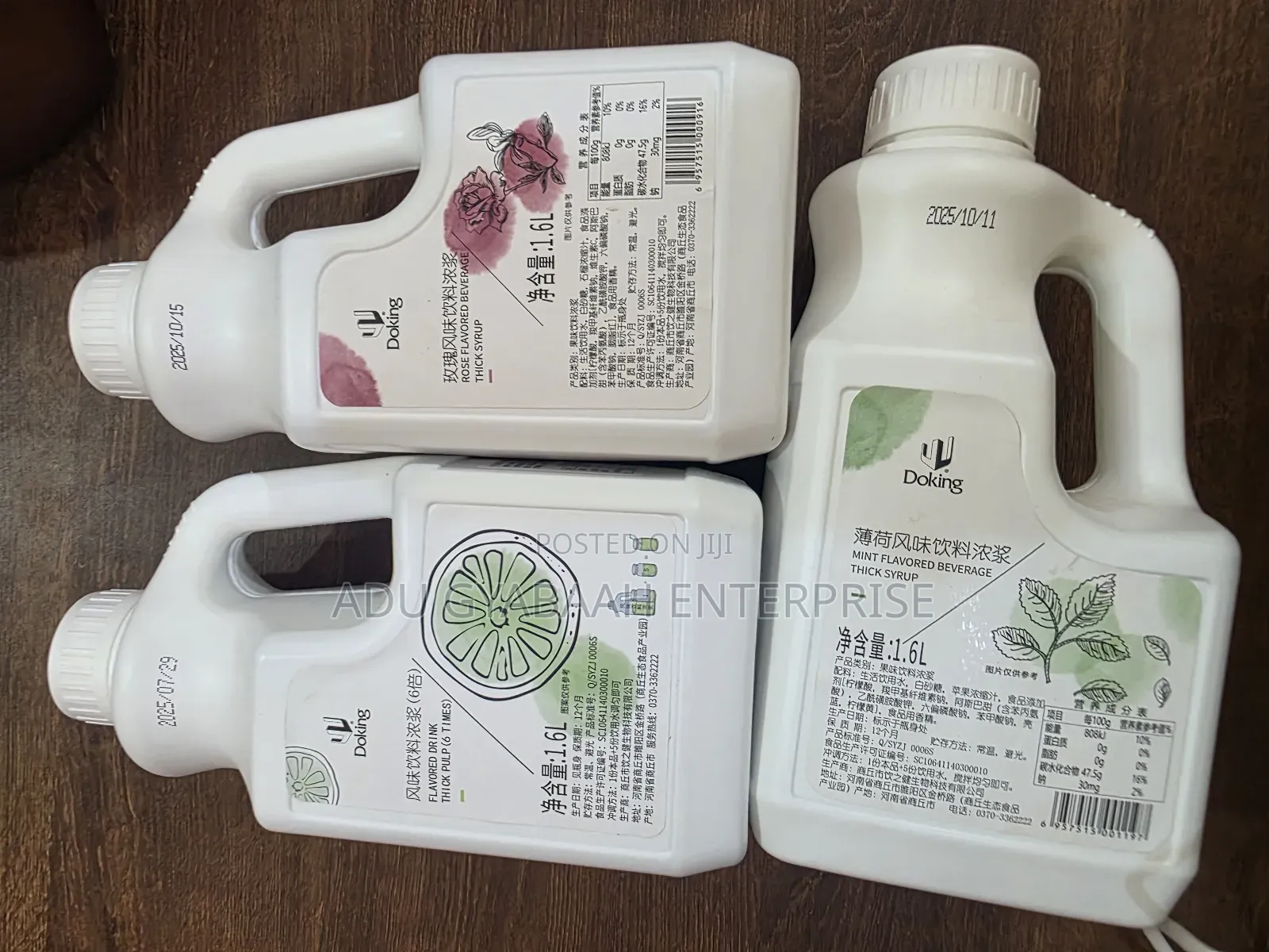 Fruit Flavour Syrups (All Fruits)