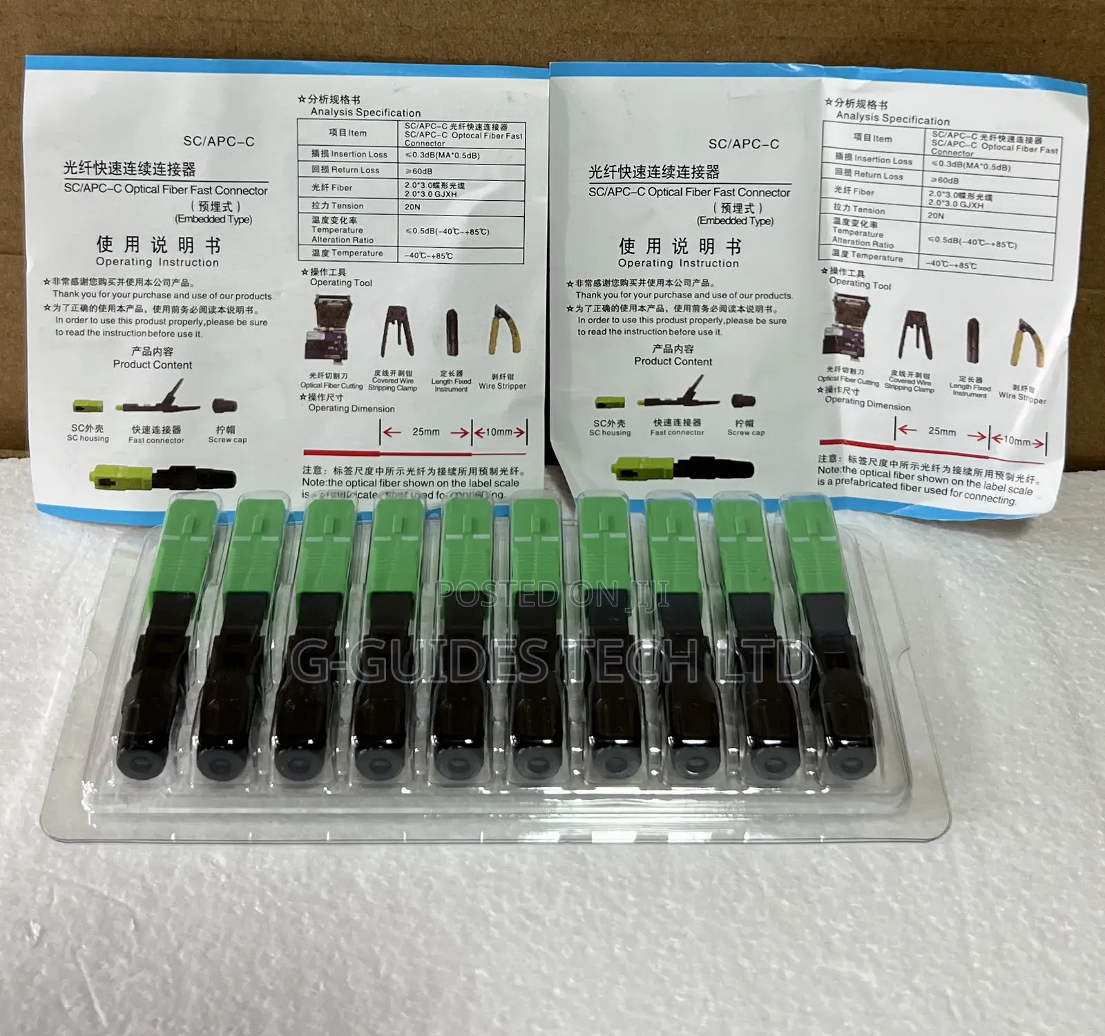 Sc/Apc Fiber Fast Connector, Sc/Apc Fiber Fast Connector Single Mode