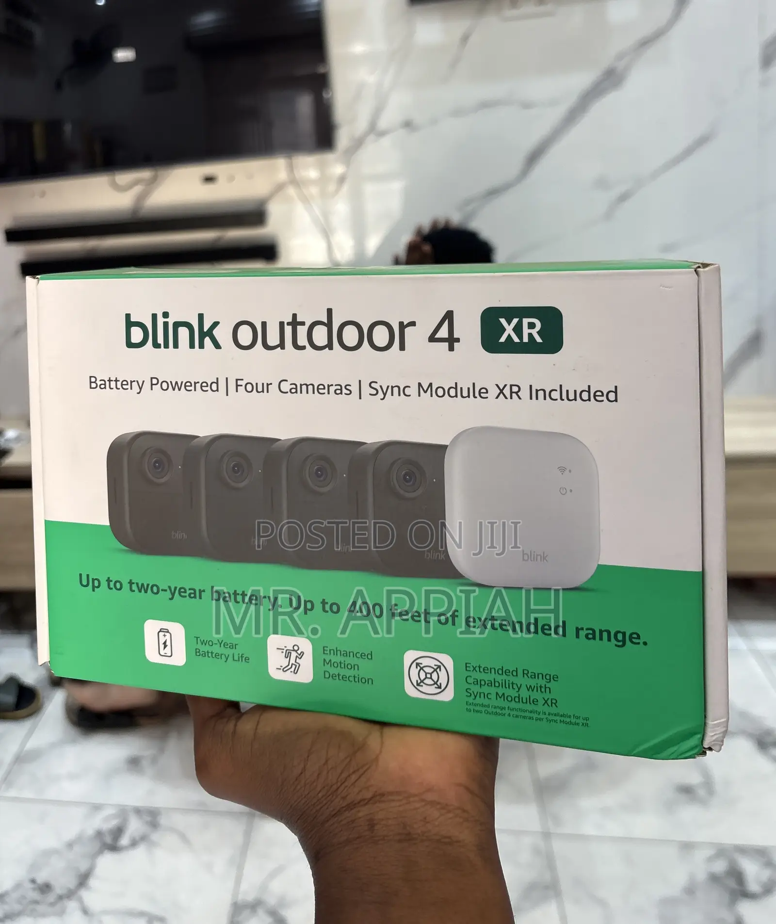 Order Reliable Blink Outdoor 4th Gen Wireless Security Camera(Black)