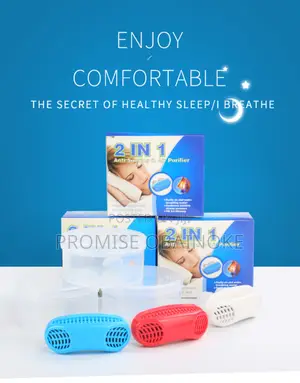 2 in 1 Anti Snoring Nose Device