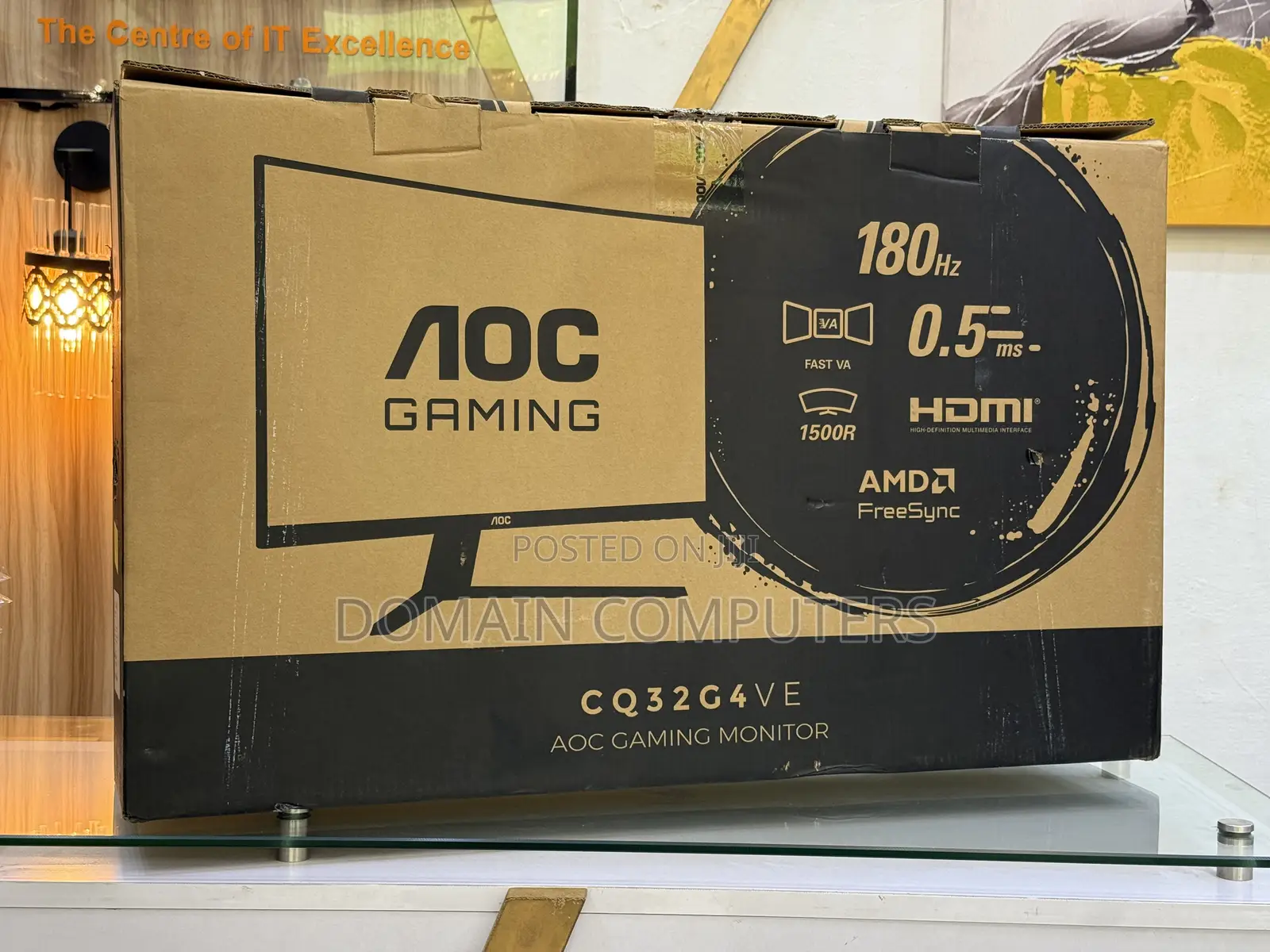 Aoc Gaming Cq32g4ve 32 Inches Curved 180hz Gaming Monitor