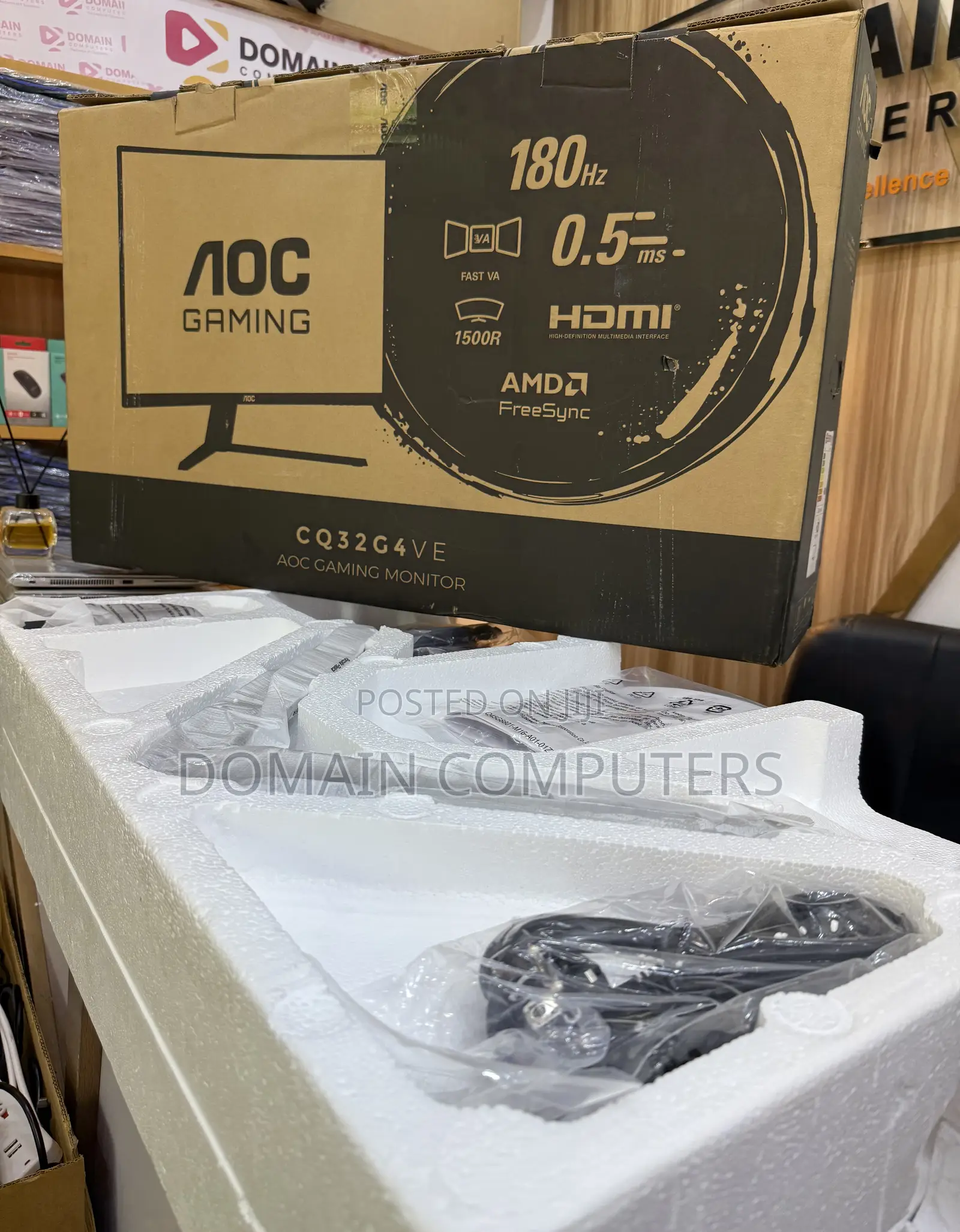 Aoc Gaming Cq32g4ve 32 Inches Curved 180hz Gaming Monitor