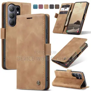 Case Me Retro Leather Flip Case for Samsung S26ultra S26+ S26