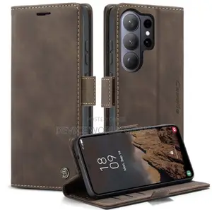 Case Me Retro Leather Flip Case for Samsung S26ultra S26+ S26