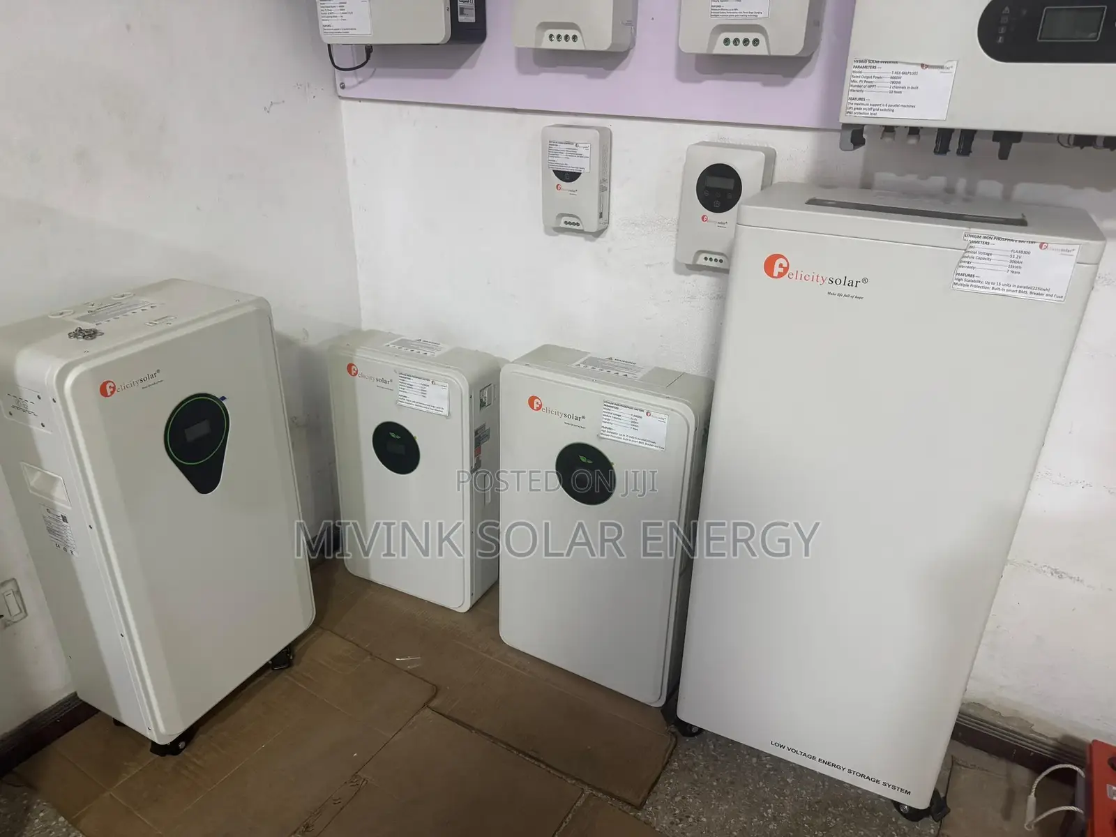 Solar Lithium Battery Felicity 200ah