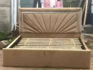 Modern Queen-Size Bed Frame