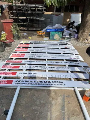 Fabrication of Sign Boards