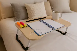 Foldable in-Bed Reading and Laptop Table
